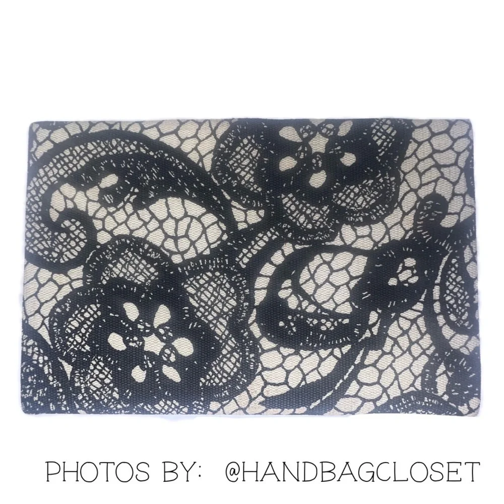 Kate Spade Y2K Lace New York Azalea Street Emanuelle, Spanish Book Clutch Bag